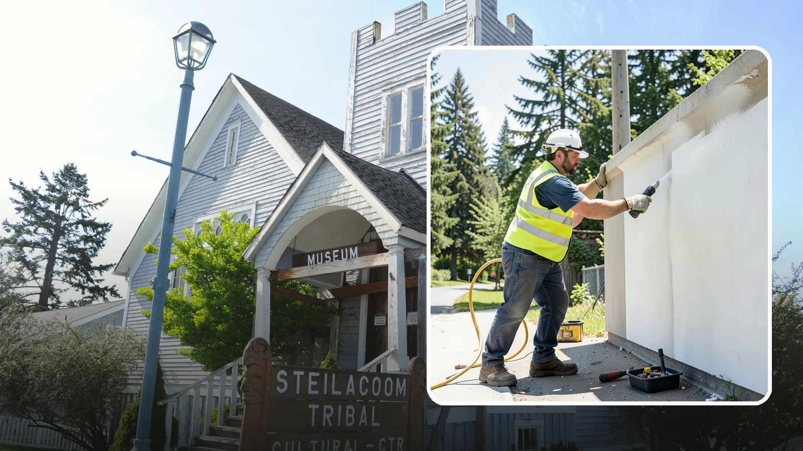 Graffiti Interior Removal in Steilacoom, Pierce County, WA - Fast interior graffiti and marker removal keeps restrooms, stairwells, and corridors free of vandalism.