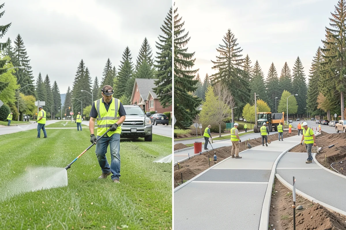 Graffiti Interior Removal in Yarrow Point, King County, WA - Identify the marking medium and affected surface type