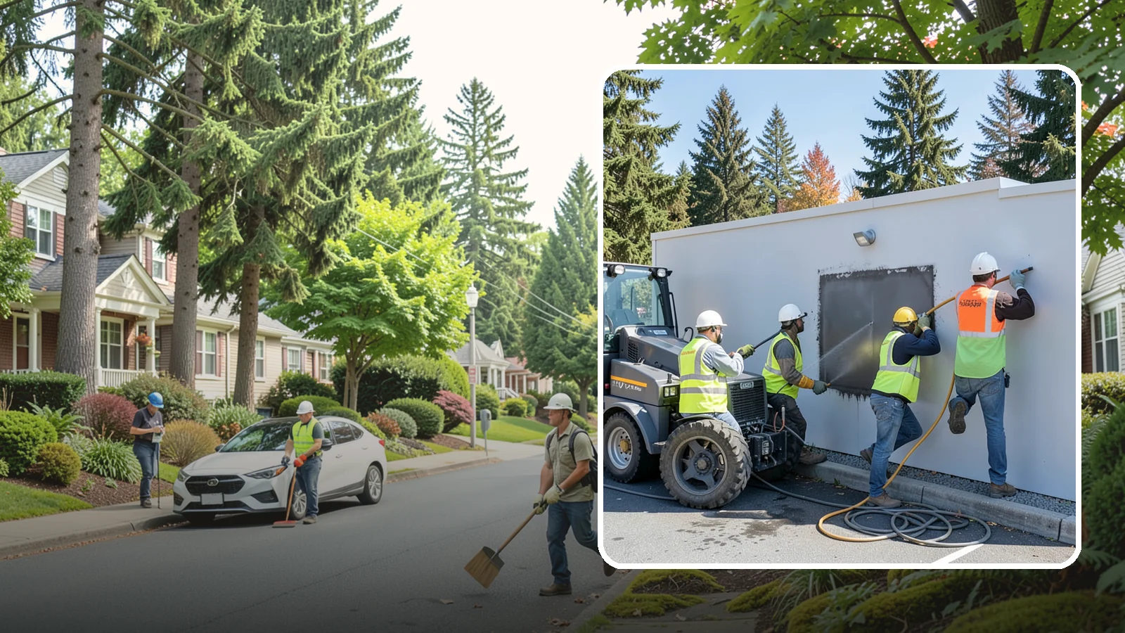 Graffiti Removal in Beaux Arts Village, King County, WA - Rapid removal of graffiti from public surfaces to restore appearance and deter repeat vandalism.