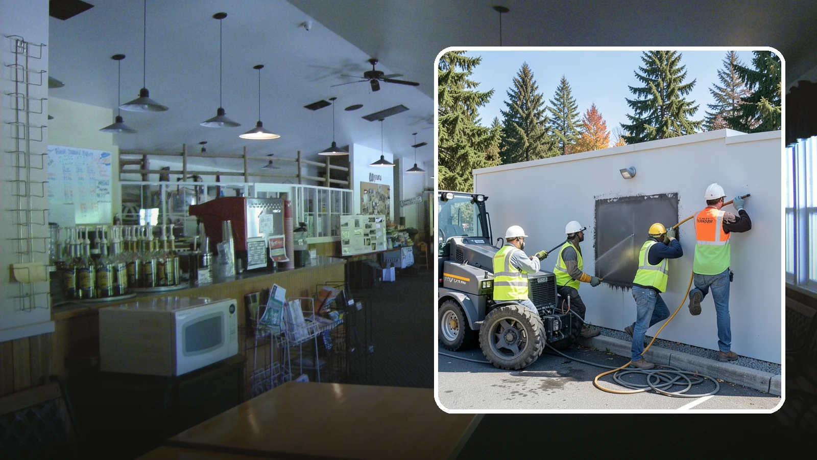 Graffiti Removal in Black Diamond, King County, WA - Rapid removal of graffiti from public surfaces to restore appearance and deter repeat vandalism.