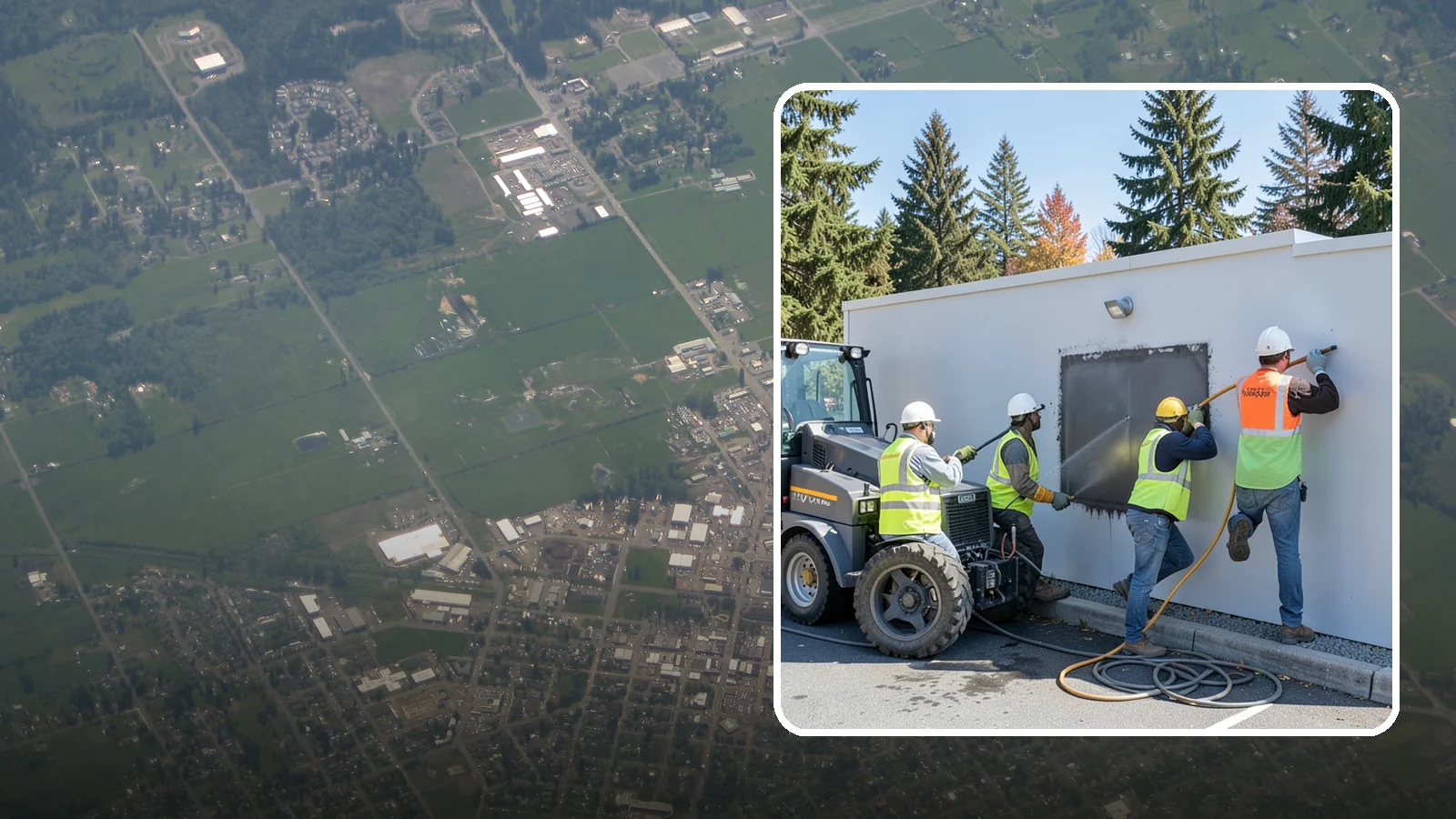Graffiti Removal in Enumclaw, King County, WA - Rapid removal of graffiti from public surfaces to restore appearance and deter repeat vandalism.