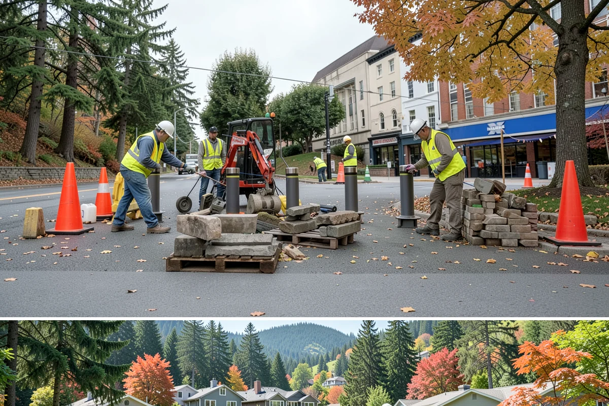 Graffiti Removal in Fircrest, Pierce County, WA - Graffiti removal is a year-round service, though solvent and paint-out methods perform best in dry weather windows that allow...