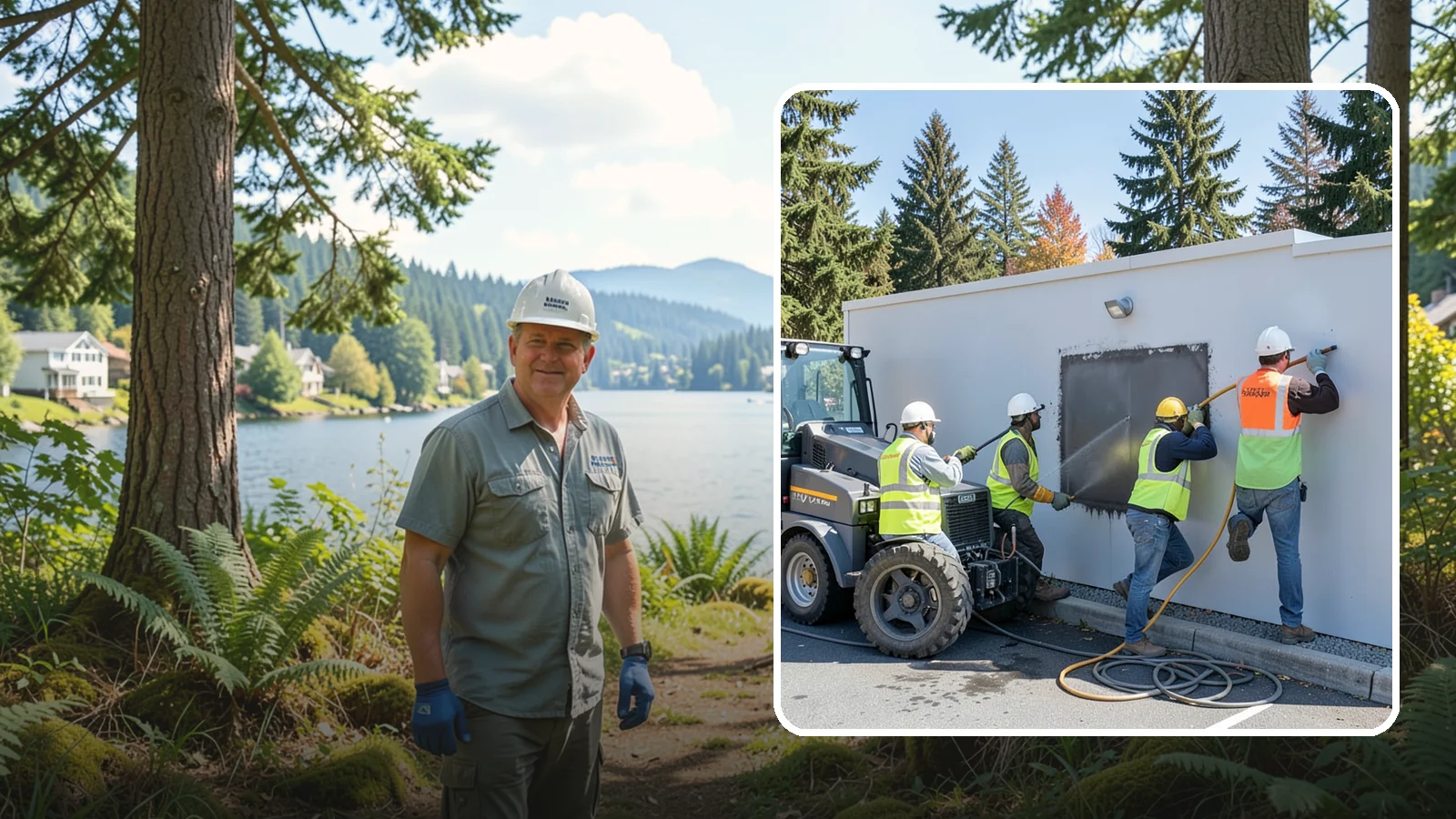 Graffiti Removal in Milton, King County, WA - Rapid removal of graffiti from public surfaces to restore appearance and deter repeat vandalism.