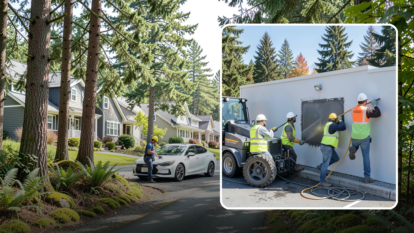 Graffiti Removal in Normandy Park, King County, WA - Rapid removal of graffiti from public surfaces to restore appearance and deter repeat vandalism.