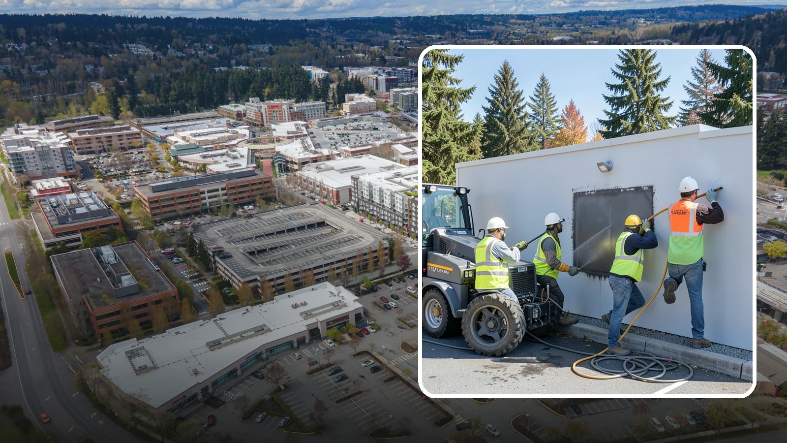 Graffiti Removal in Redmond, King County, WA - Rapid removal of graffiti from public surfaces to restore appearance and deter repeat vandalism.
