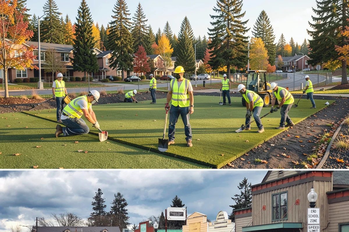 Graffiti Removal in Roy, Pierce County, WA - Graffiti removal is a year-round service, though solvent and paint-out methods perform best in dry weather windows that allow...