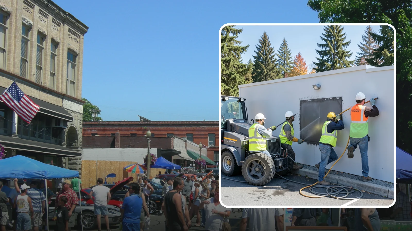 Graffiti Removal in Snohomish, Snohomish County, WA - Rapid removal of graffiti from public surfaces to restore appearance and deter repeat vandalism.