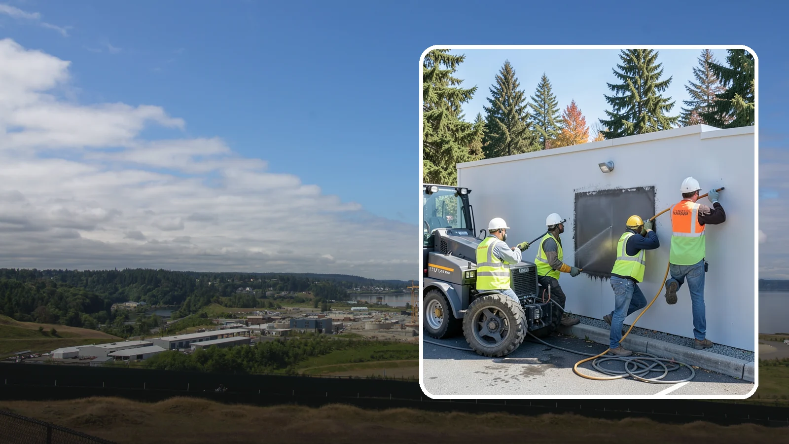 Graffiti Removal in University Place, Pierce County, WA - Rapid removal of graffiti from public surfaces to restore appearance and deter repeat vandalism.