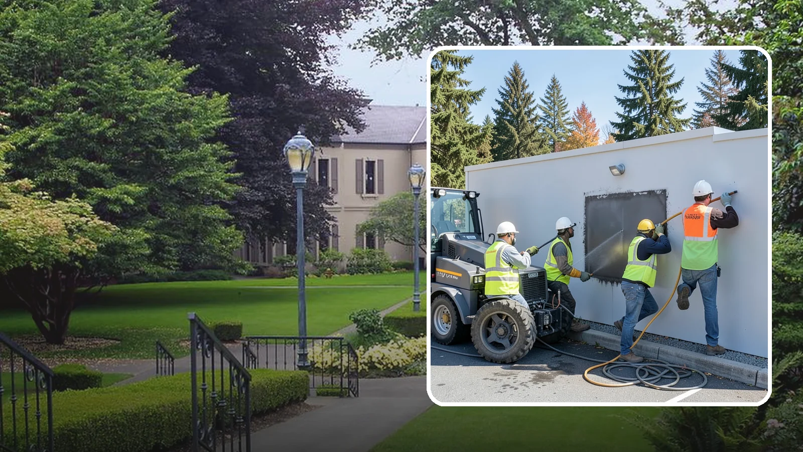 Graffiti Removal in Woodinville, King County, WA - Rapid removal of graffiti from public surfaces to restore appearance and deter repeat vandalism.