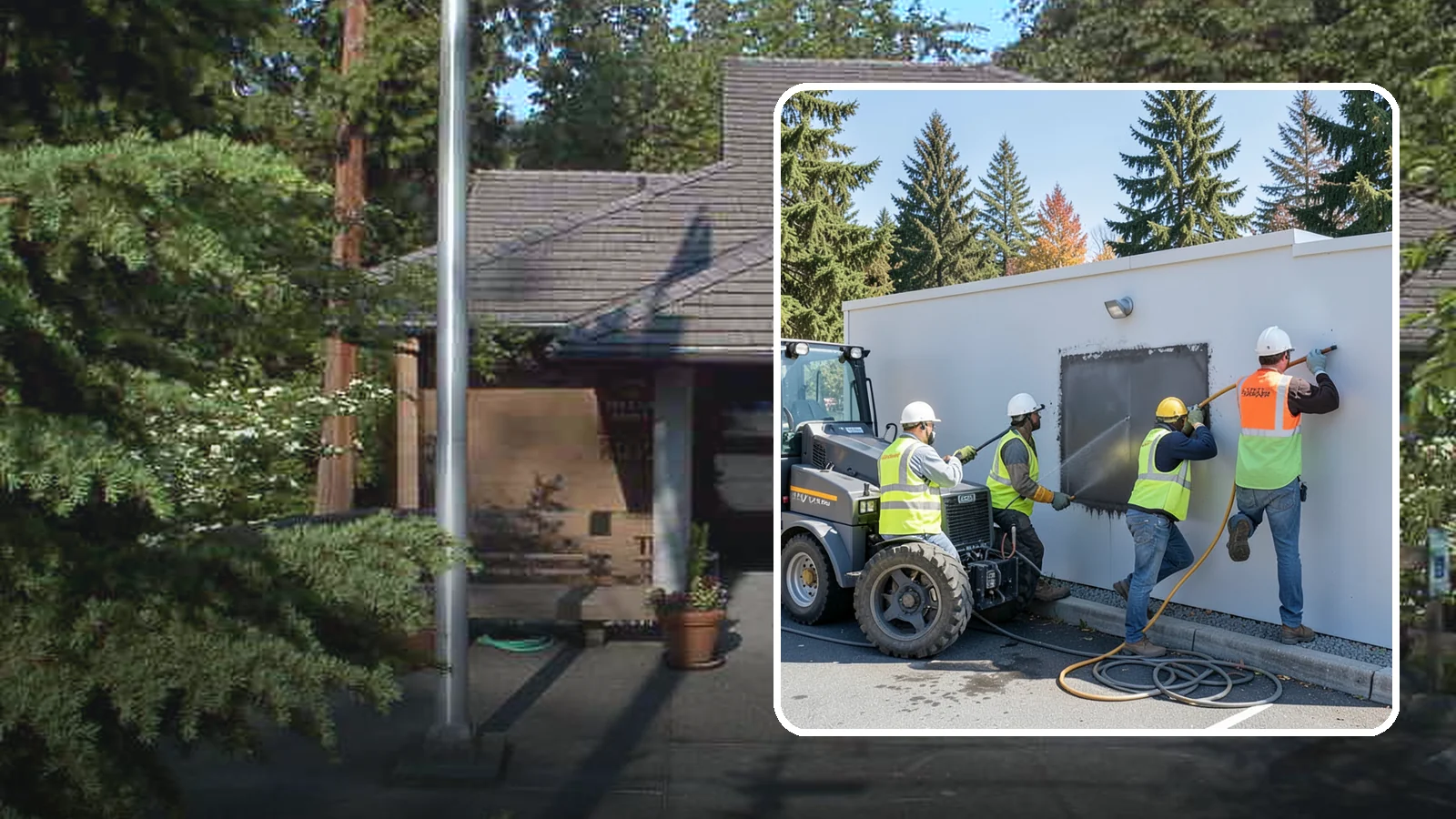 Graffiti Removal in Yarrow Point, King County, WA - Rapid removal of graffiti from public surfaces to restore appearance and deter repeat vandalism.