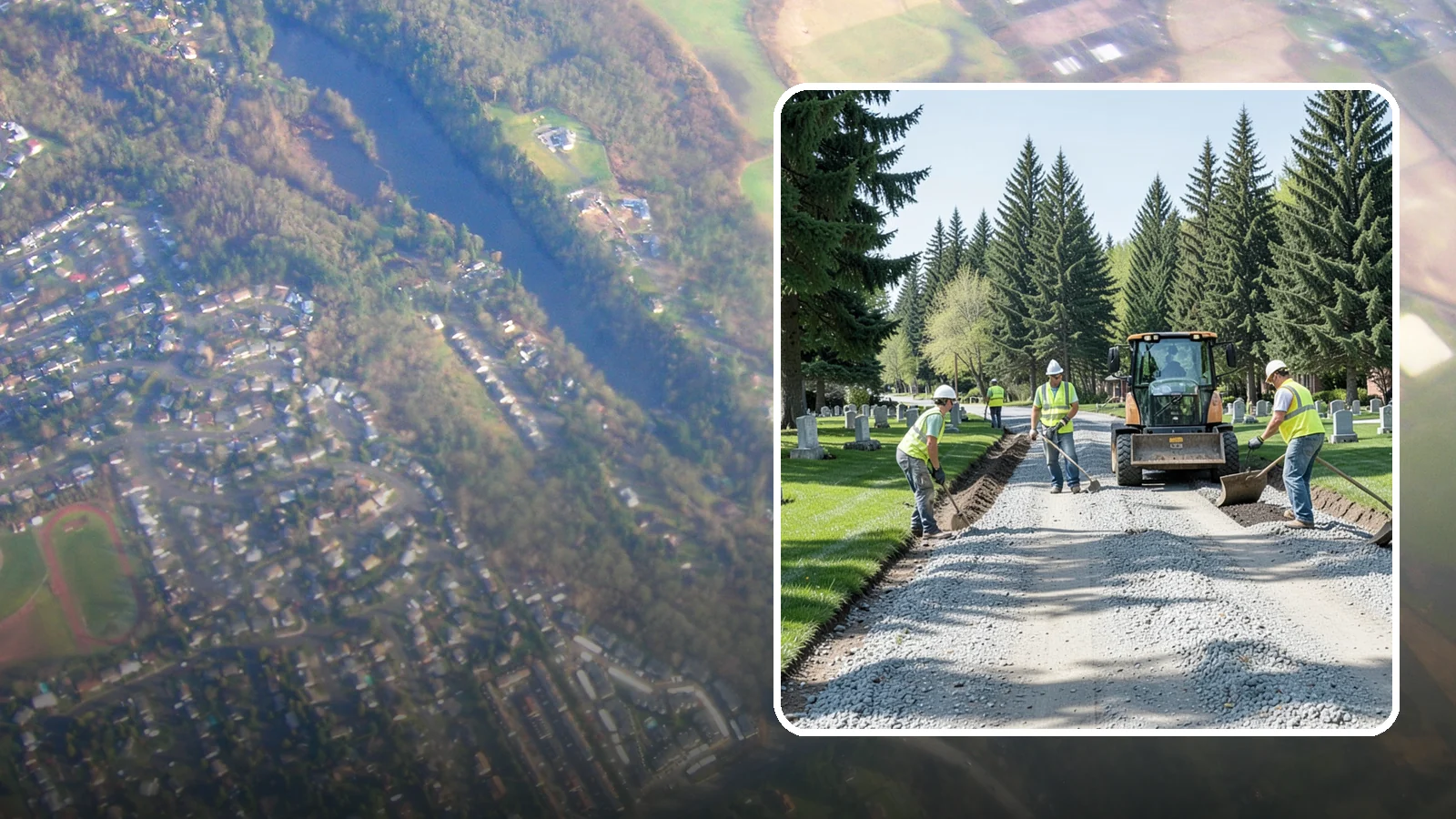 Gravel Road Grading in Algona, King County, WA - Grading and reshaping of gravel roads, shoulders, and unpaved lots to restore surface and drainage.