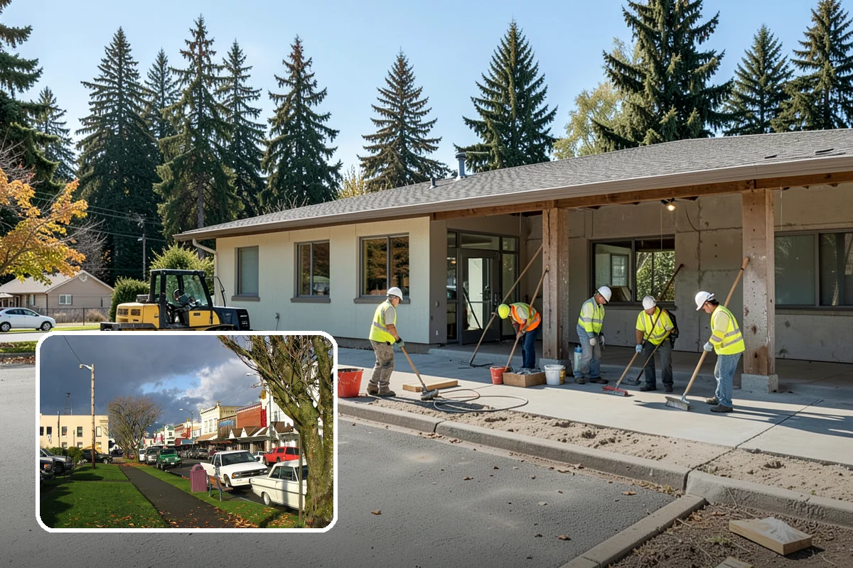 Gravel Road Grading in Arlington, Snohomish County, WA - Restores crown to shed water and reduce ruts