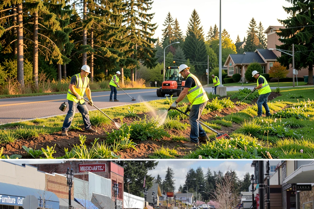 Gravel Road Grading in Bothell, King County, WA - Grading is most effective when the surface holds a little moisture, making late spring and fall ideal for compaction without dust.