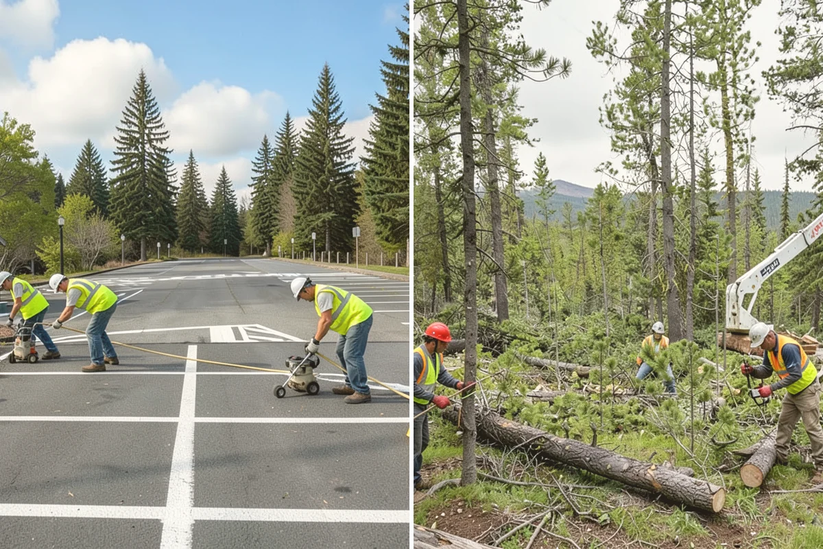 Gravel Road Grading in Brier, Snohomish County, WA - Assess the surface, crown, and drainage condition