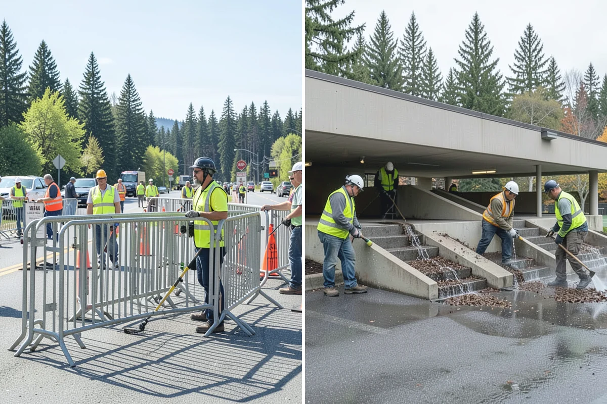 Gravel Road Grading in Buckley, Pierce County, WA - Assess the surface, crown, and drainage condition
