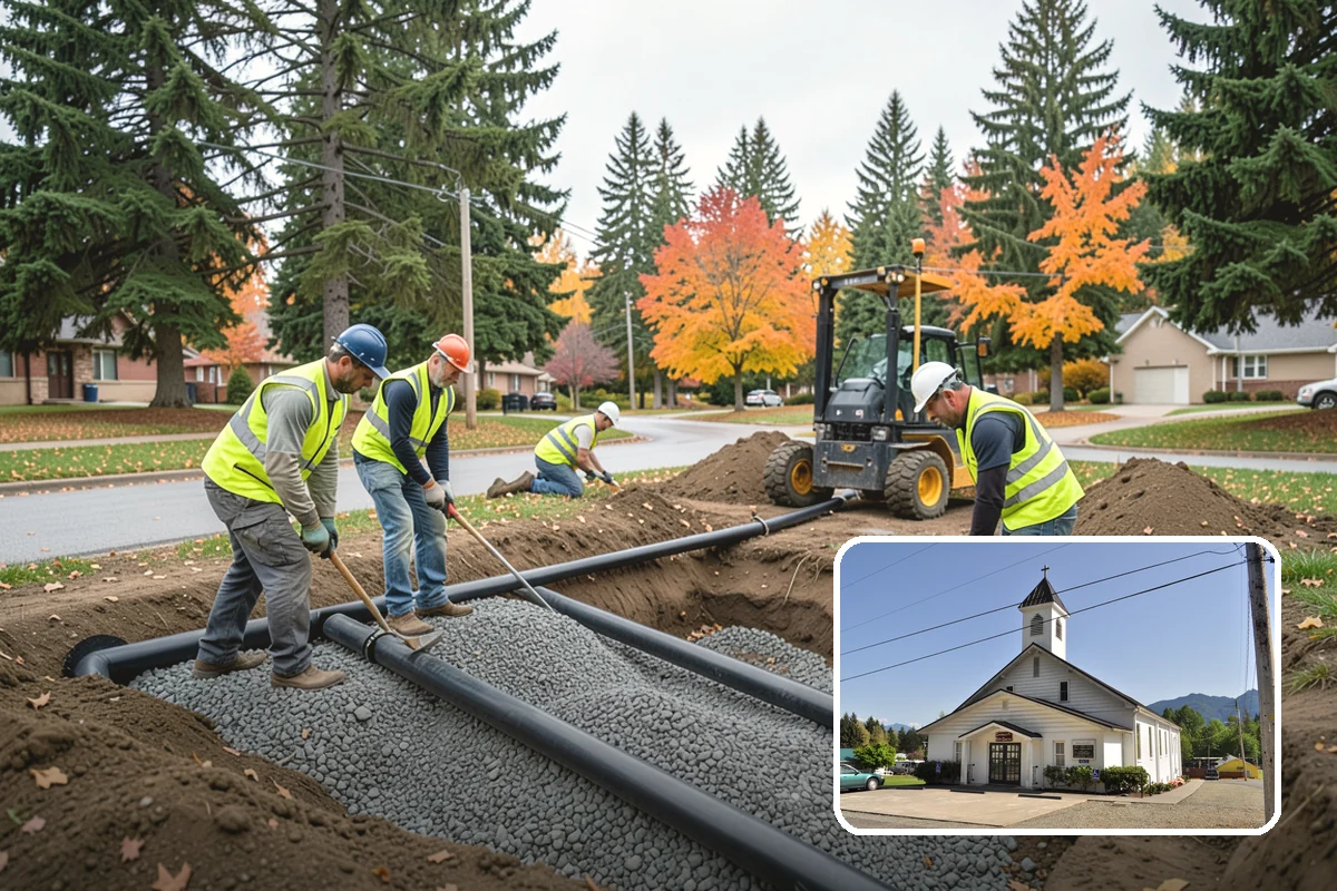 Gravel Road Grading in Concrete, Skagit County, WA - Restores crown to shed water and reduce ruts