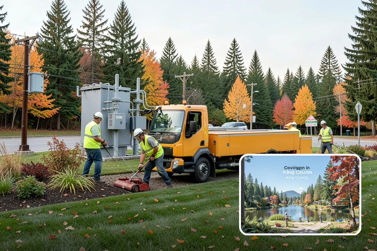 Gravel Road Grading in Covington, King County, WA - Restores crown to shed water and reduce ruts