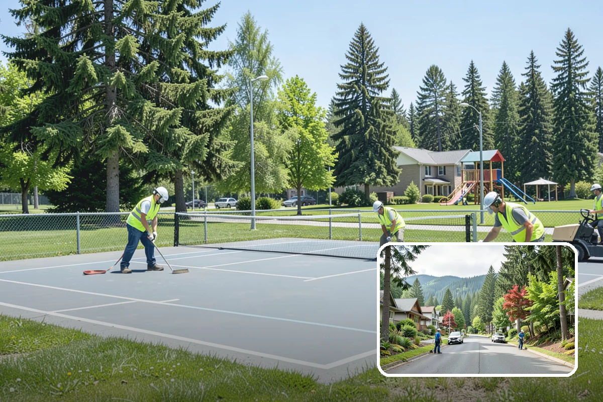 Gravel Road Grading in Darrington, Snohomish County, WA - Restores crown to shed water and reduce ruts