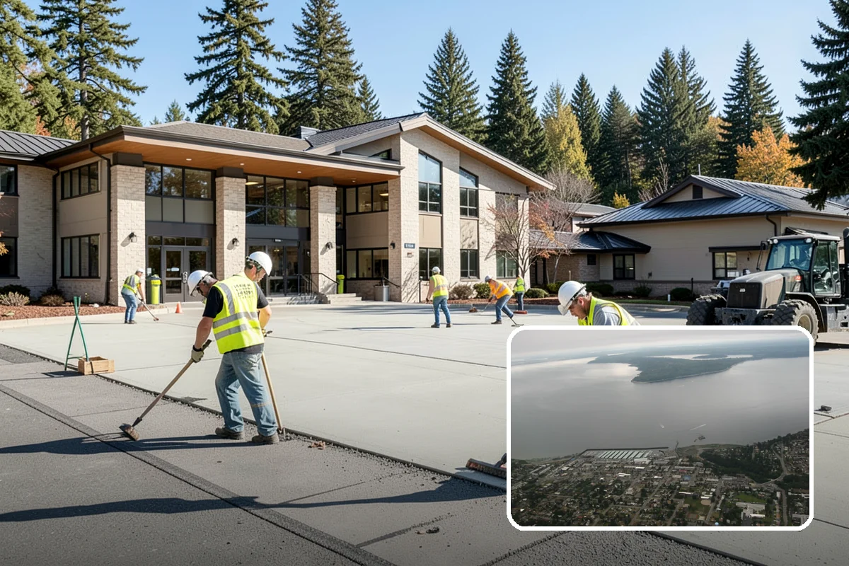 Gravel Road Grading in Des Moines, King County, WA - Restores crown to shed water and reduce ruts