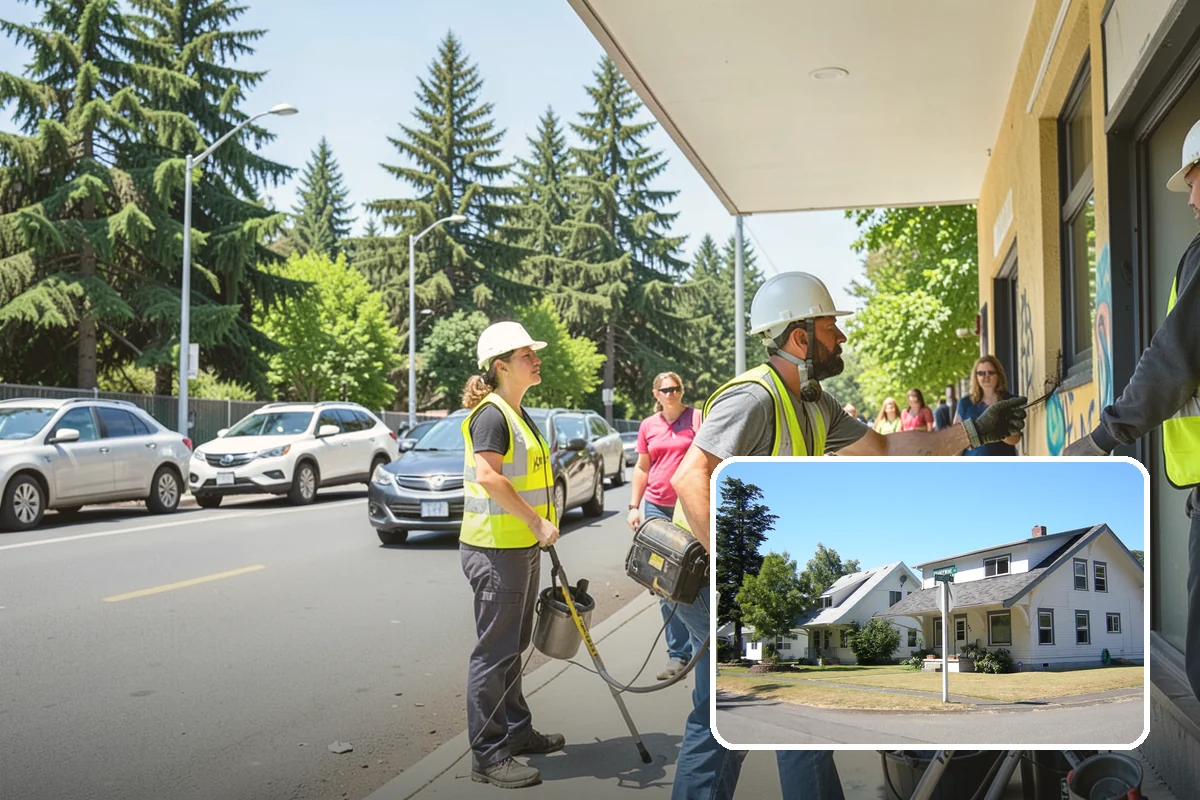 Gravel Road Grading in DuPont, Pierce County, WA - Restores crown to shed water and reduce ruts