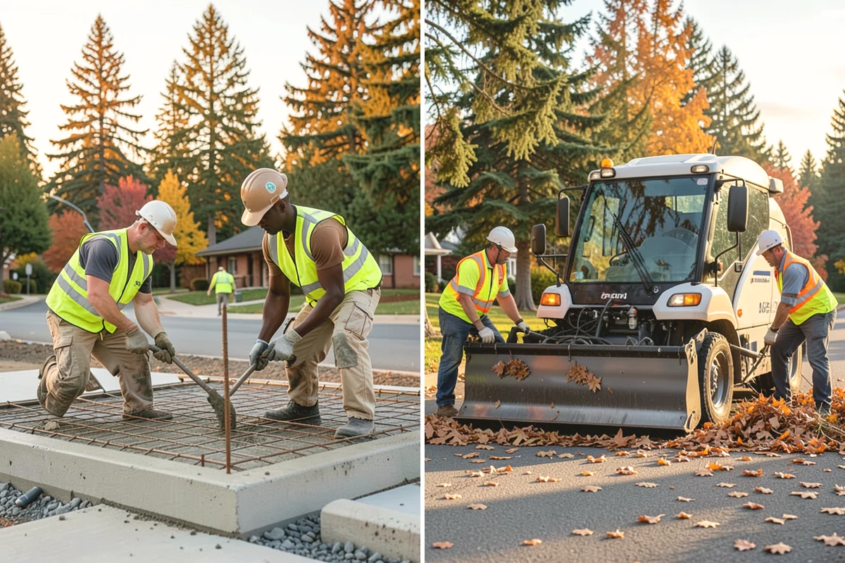 Gravel Road Grading in Edgewood, Pierce County, WA - Assess the surface, crown, and drainage condition