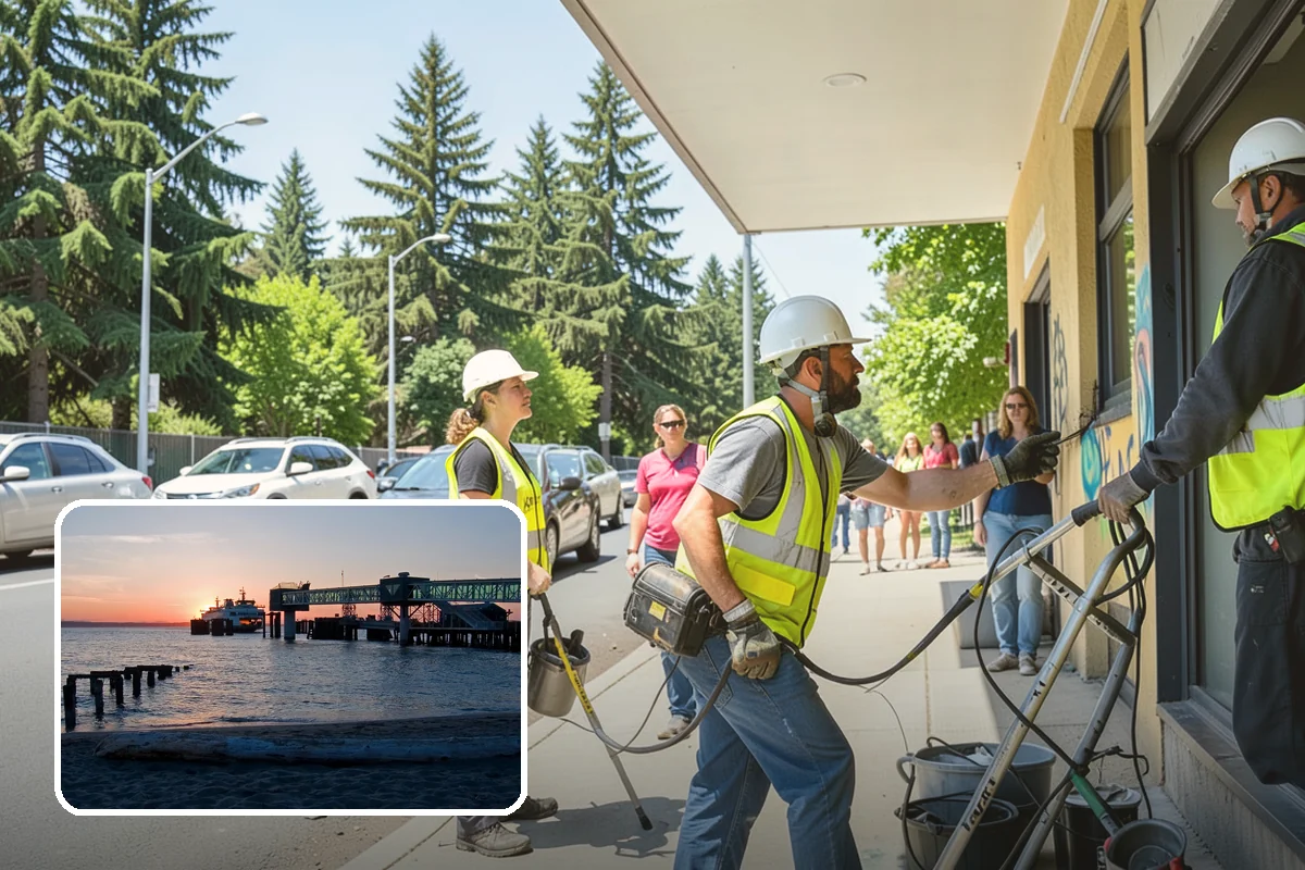 Gravel Road Grading in Edmonds, Snohomish County, WA - Restores crown to shed water and reduce ruts