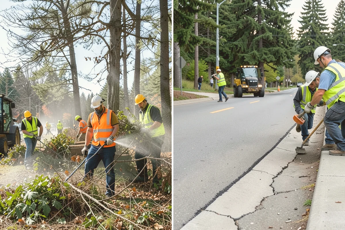 Gravel Road Grading in Edmonds, Snohomish County, WA - Assess the surface, crown, and drainage condition