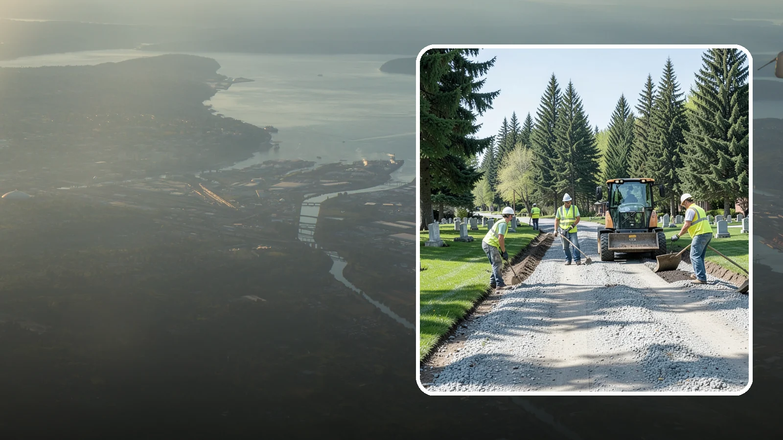Gravel Road Grading in Fife, Pierce County, WA - Grading and reshaping of gravel roads, shoulders, and unpaved lots to restore surface and drainage.