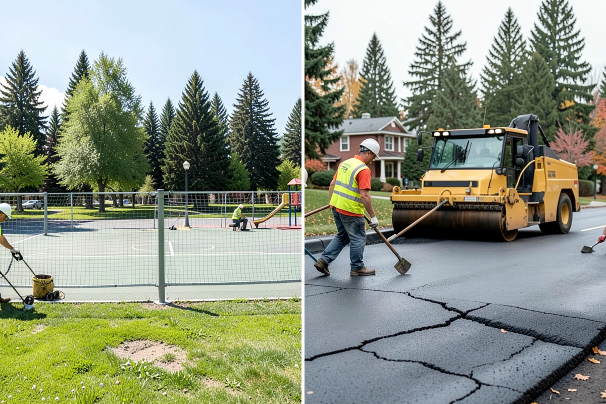 Gravel Road Grading in Gig Harbor, Pierce County, WA - Assess the surface, crown, and drainage condition