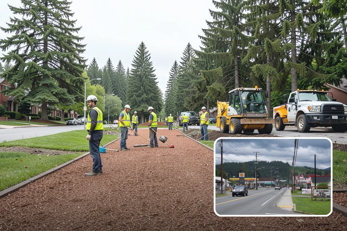 Gravel Road Grading in Granite Falls, Snohomish County, WA - Restores crown to shed water and reduce ruts