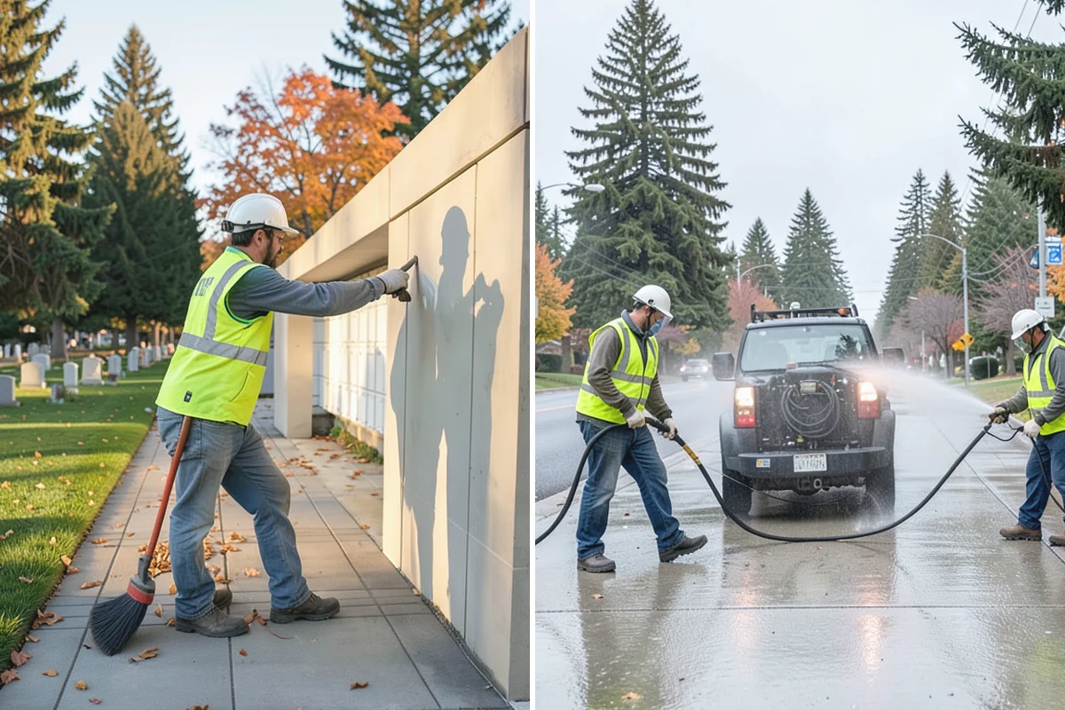 Gravel Road Grading in Granite Falls, Snohomish County, WA - Assess the surface, crown, and drainage condition