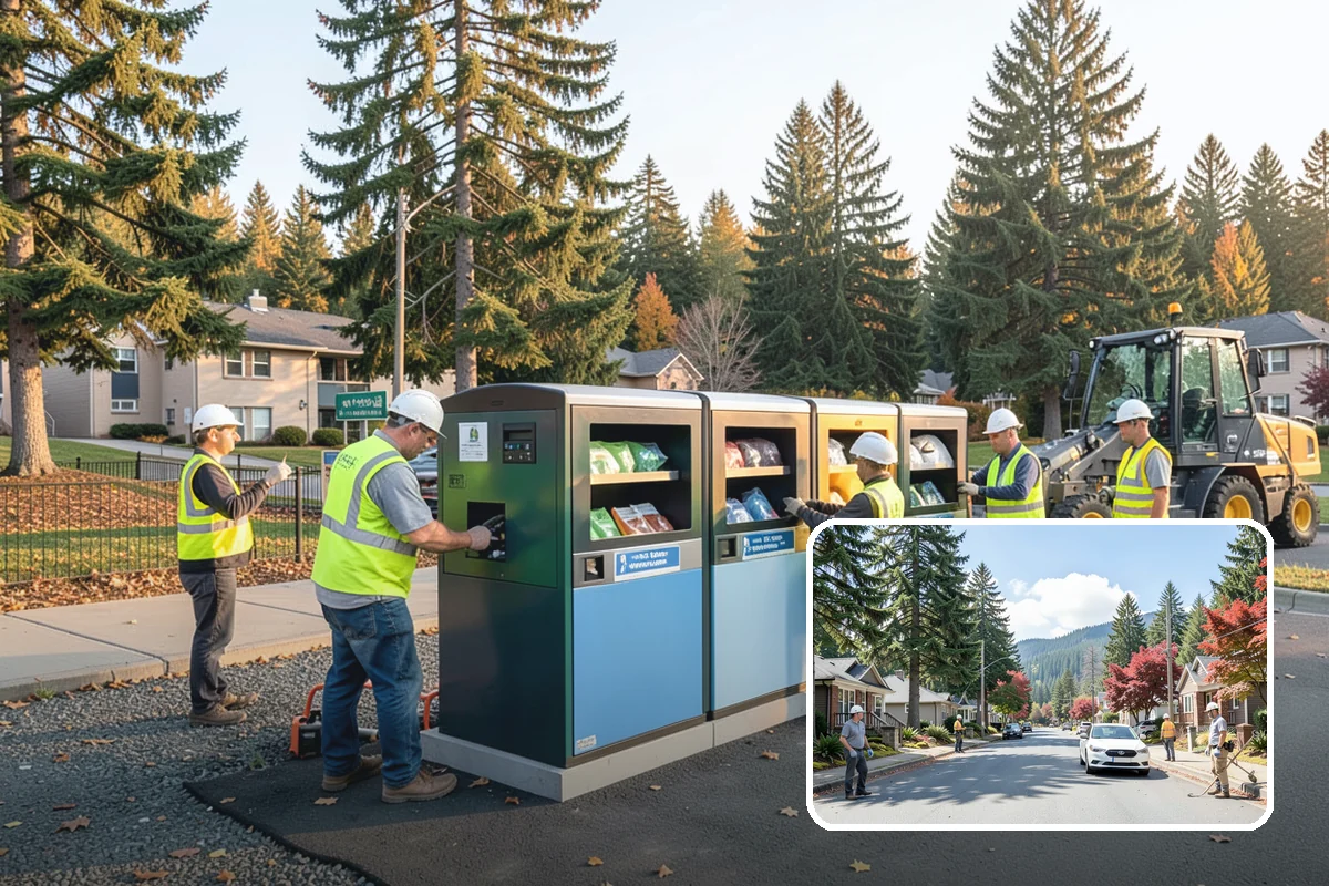 Gravel Road Grading in Hunts Point, King County, WA - Restores crown to shed water and reduce ruts