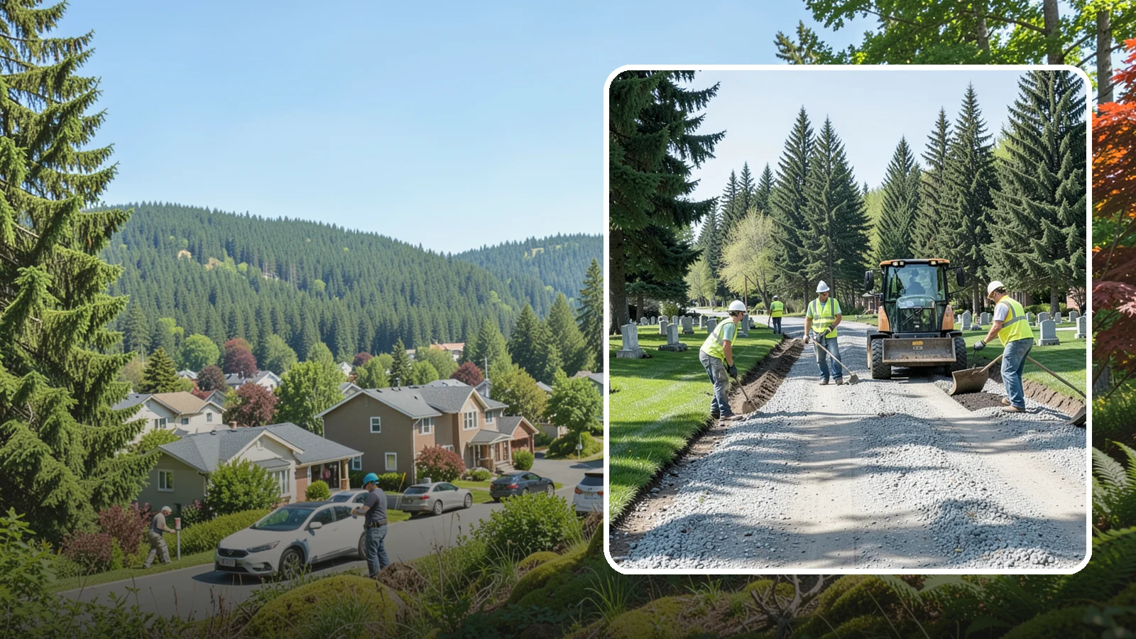 Gravel Road Grading in Index, Snohomish County, WA - Grading and reshaping of gravel roads, shoulders, and unpaved lots to restore surface and drainage.