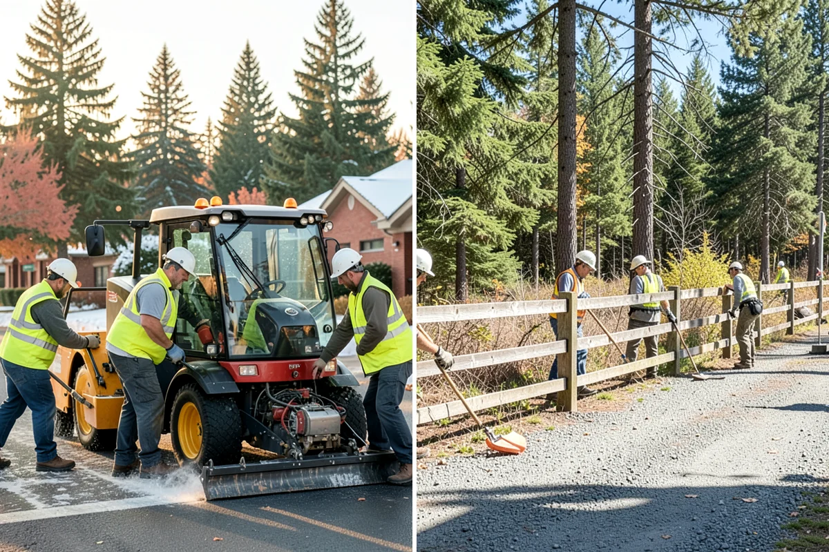 Gravel Road Grading in Lakewood, Pierce County, WA - Assess the surface, crown, and drainage condition