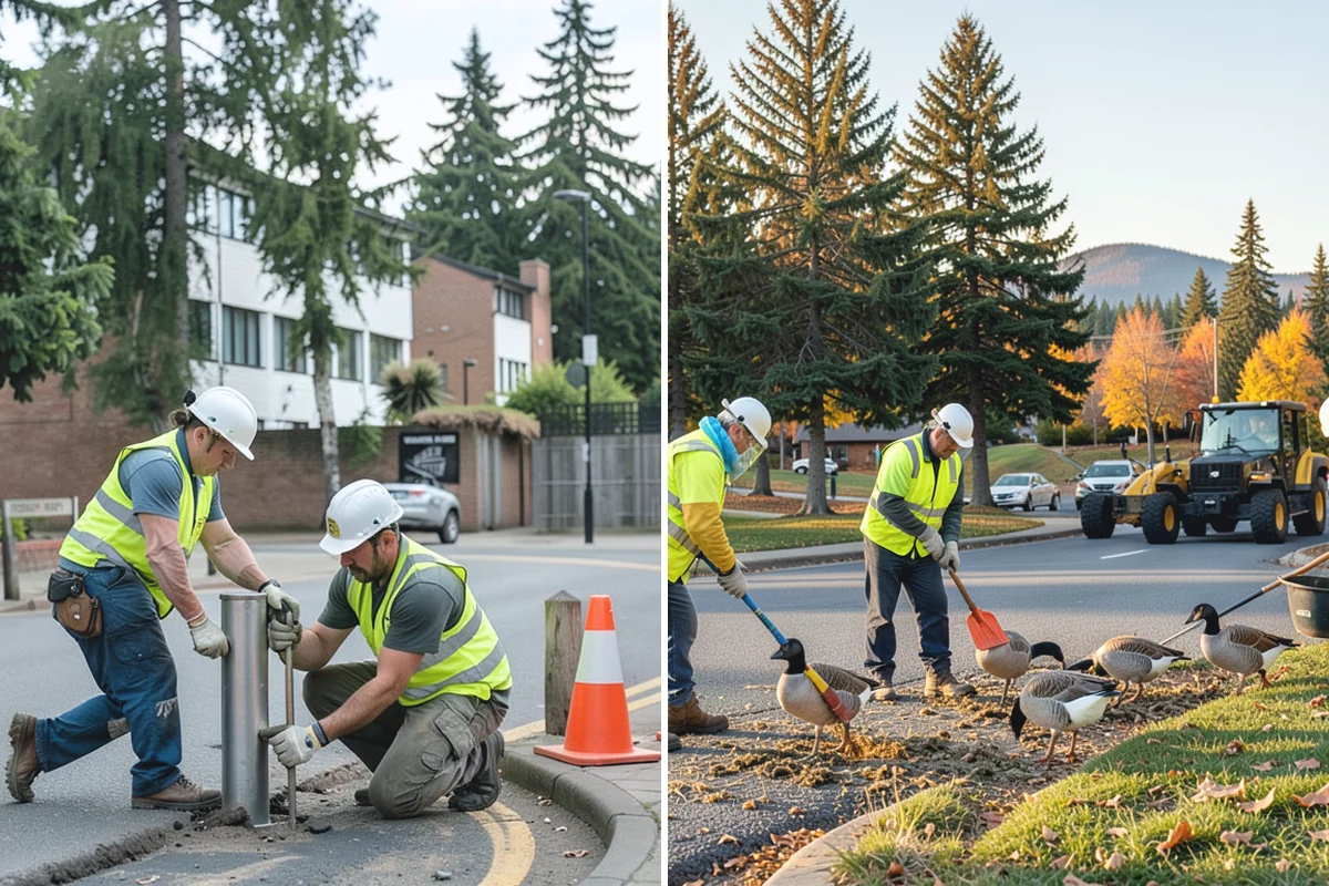 Gravel Road Grading in Marysville, Snohomish County, WA - Assess the surface, crown, and drainage condition