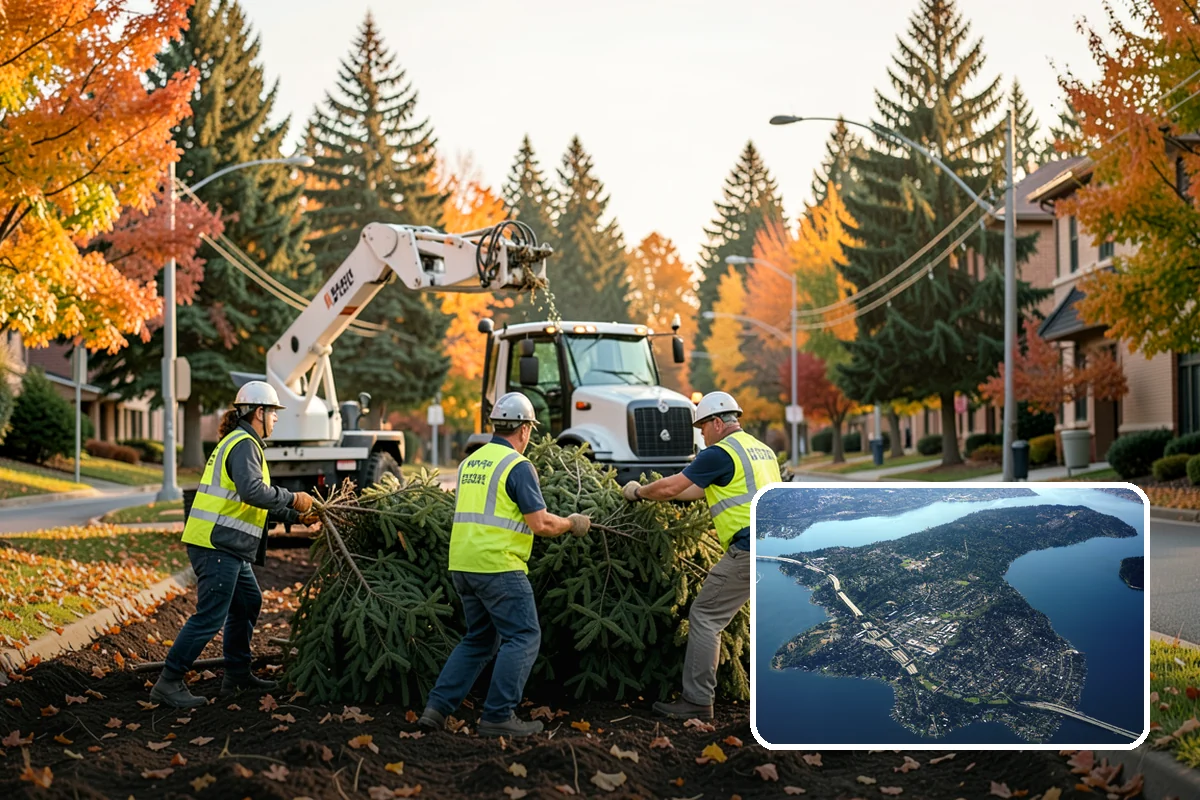 Gravel Road Grading in Mercer Island, King County, WA - Restores crown to shed water and reduce ruts