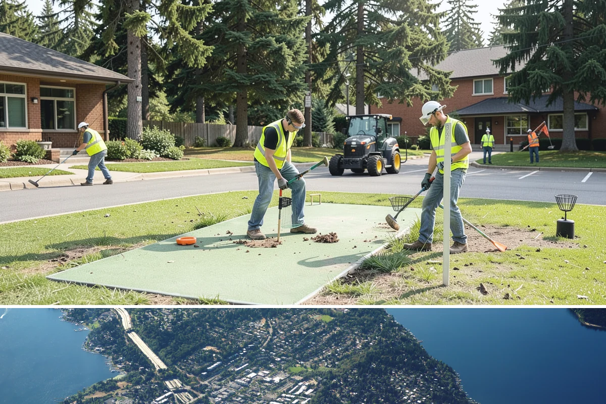 Gravel Road Grading in Mercer Island, King County, WA - Grading is most effective when the surface holds a little moisture, making late spring and fall ideal for compaction without dust.