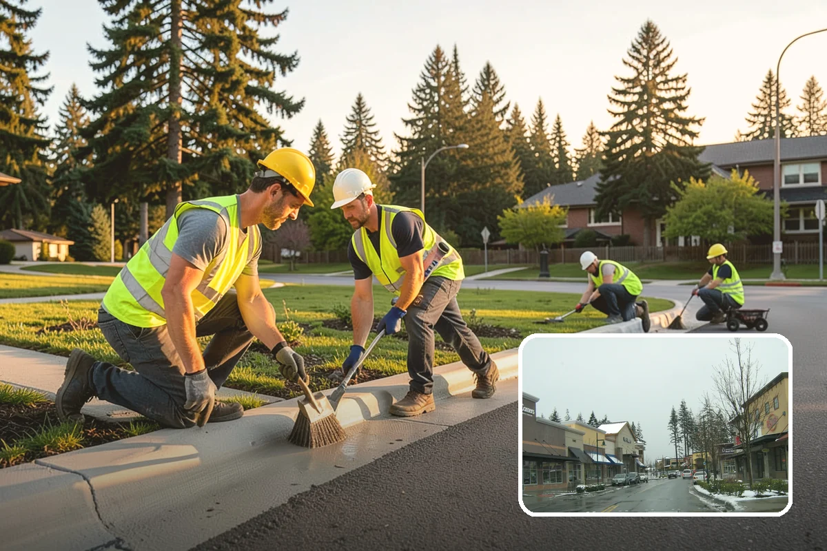 Gravel Road Grading in Mill Creek, Snohomish County, WA - Restores crown to shed water and reduce ruts