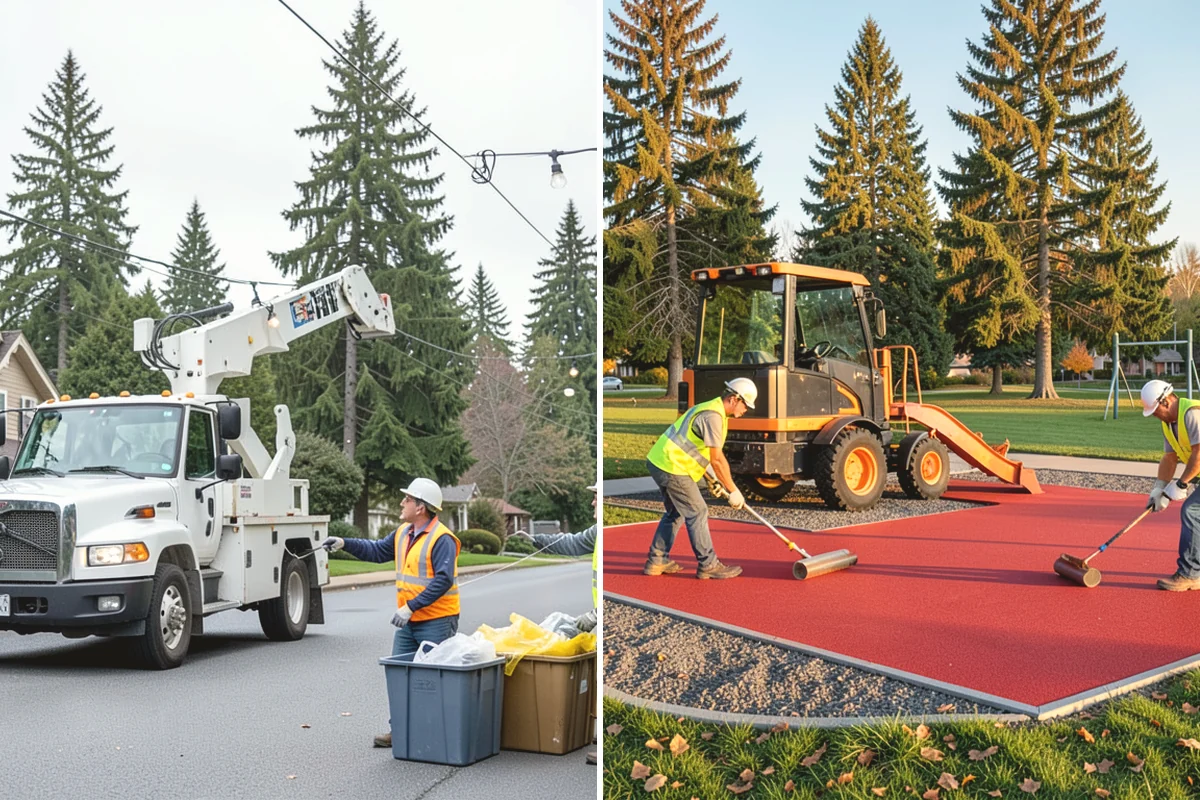 Gravel Road Grading in Mill Creek, Snohomish County, WA - Assess the surface, crown, and drainage condition
