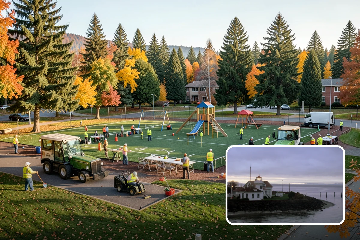 Gravel Road Grading in Mukilteo, Snohomish County, WA - Restores crown to shed water and reduce ruts