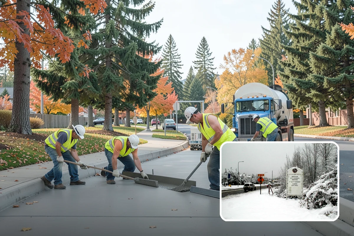 Gravel Road Grading in Newcastle, King County, WA - Restores crown to shed water and reduce ruts
