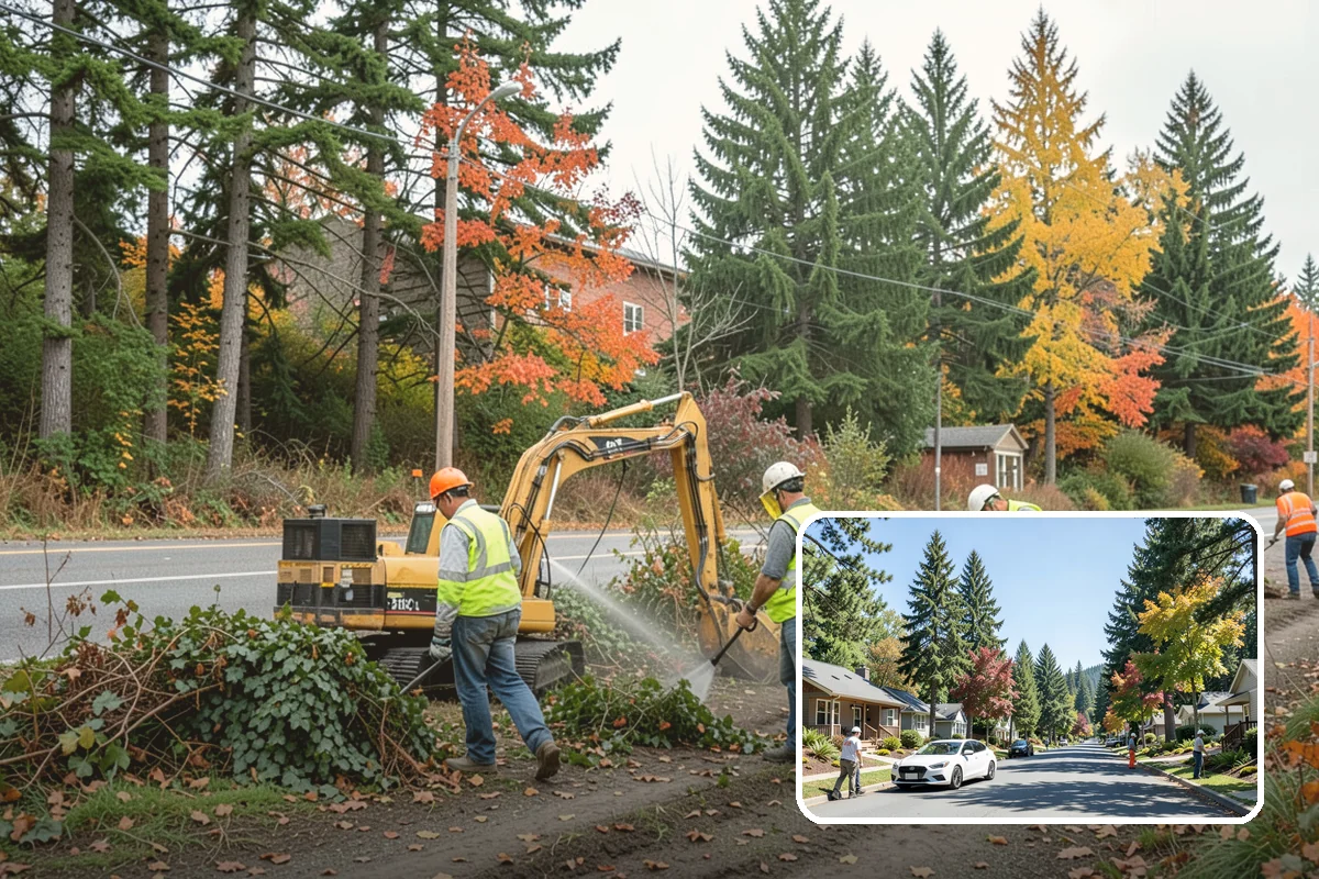 Gravel Road Grading in Orting, Pierce County, WA - Restores crown to shed water and reduce ruts