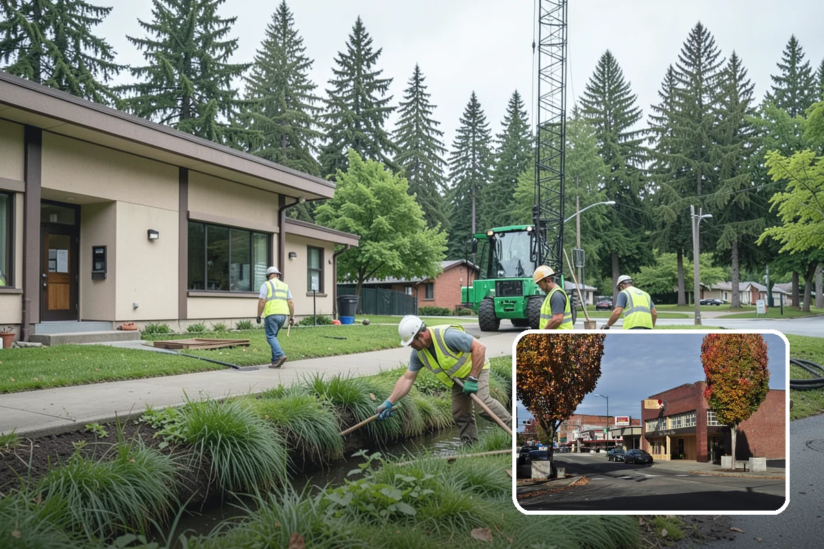 Gravel Road Grading in Puyallup, Pierce County, WA - Restores crown to shed water and reduce ruts