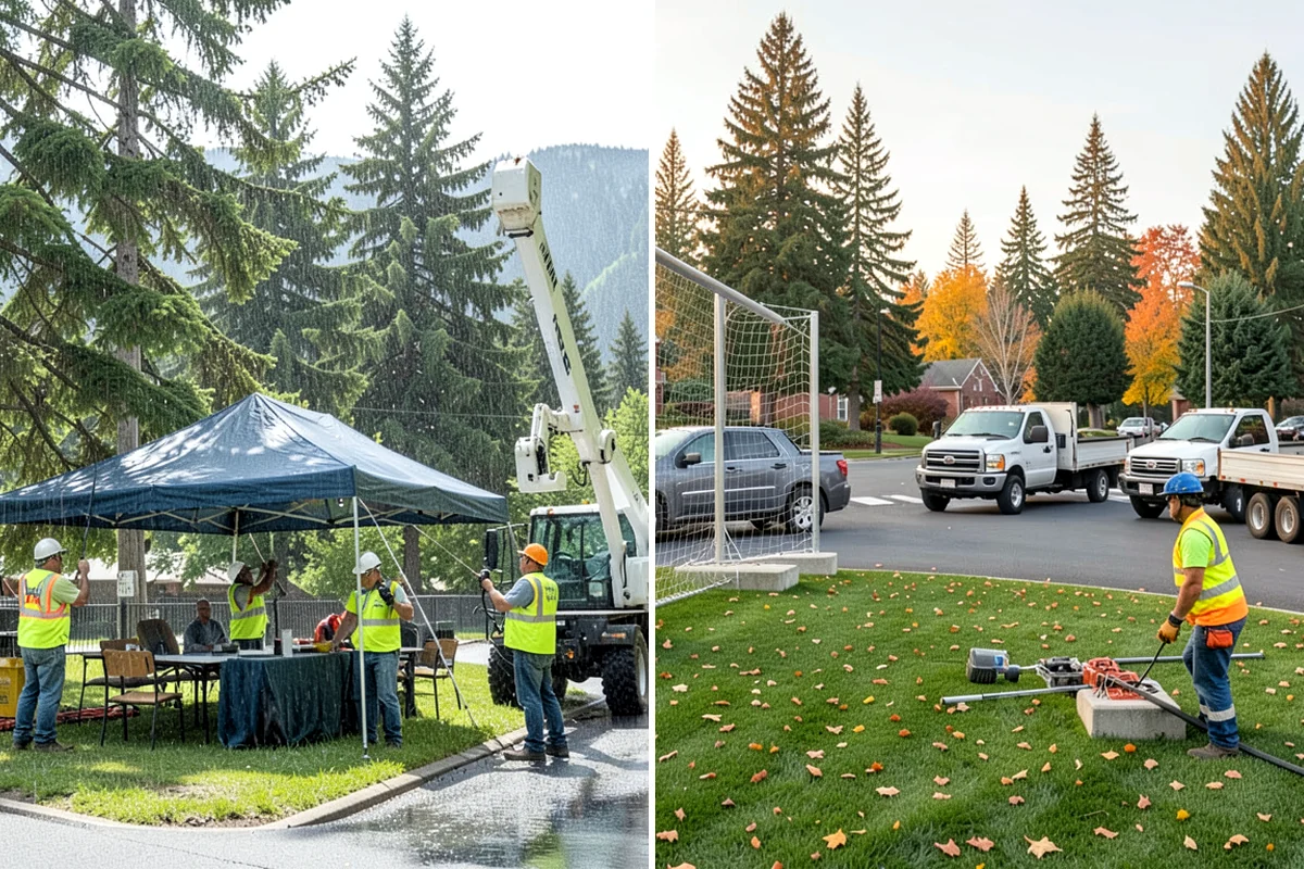 Gravel Road Grading in Puyallup, Pierce County, WA - Assess the surface, crown, and drainage condition