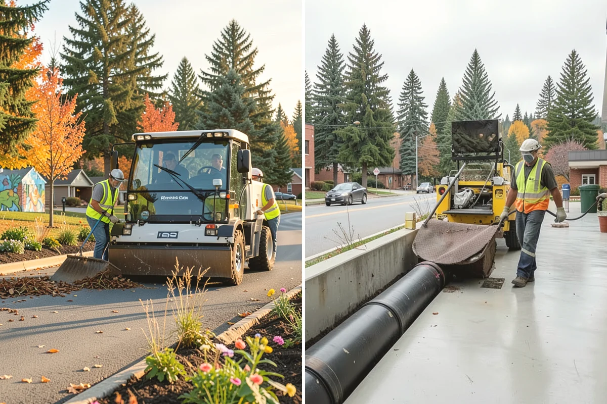 Gravel Road Grading in Ruston, Pierce County, WA - Assess the surface, crown, and drainage condition