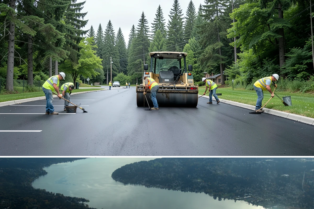 Gravel Road Grading in Sammamish, King County, WA - Grading is most effective when the surface holds a little moisture, making late spring and fall ideal for compaction without dust.