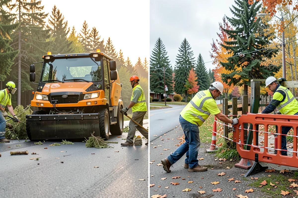 Gravel Road Grading in Sedro-Woolley, Skagit County, WA - Assess the surface, crown, and drainage condition