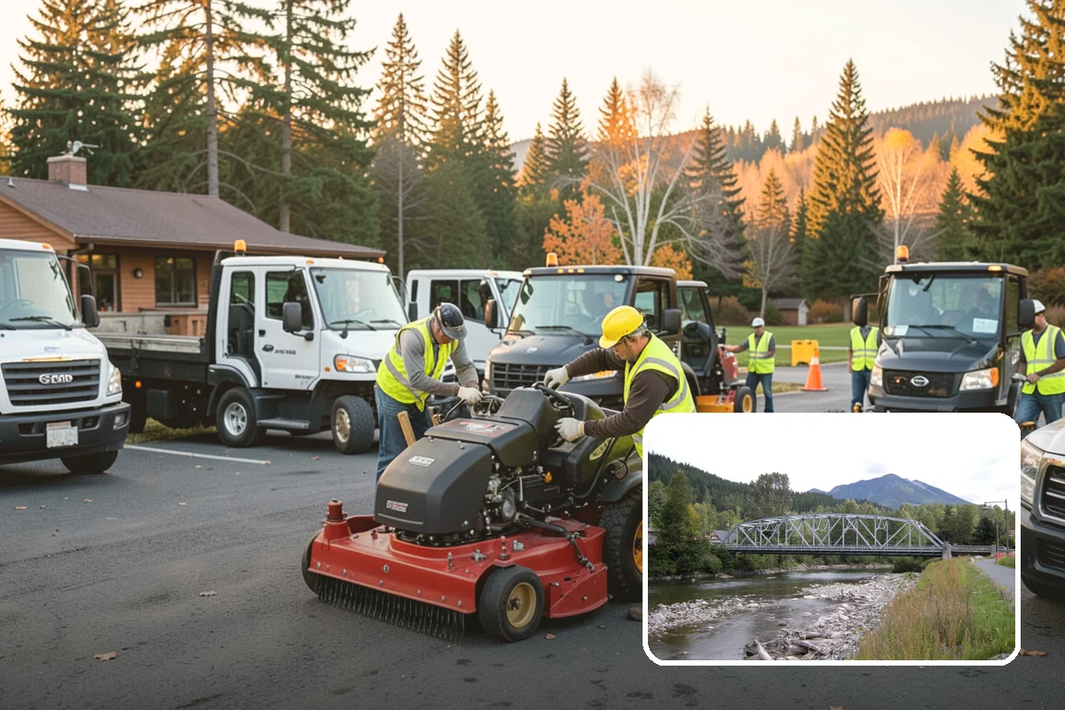 Gravel Road Grading in Skykomish, King County, WA - Restores crown to shed water and reduce ruts