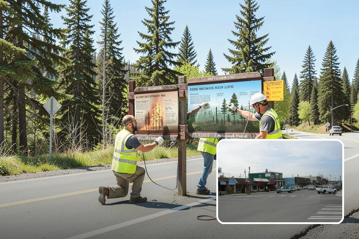 Gravel Road Grading in Stanwood, Snohomish County, WA - Restores crown to shed water and reduce ruts