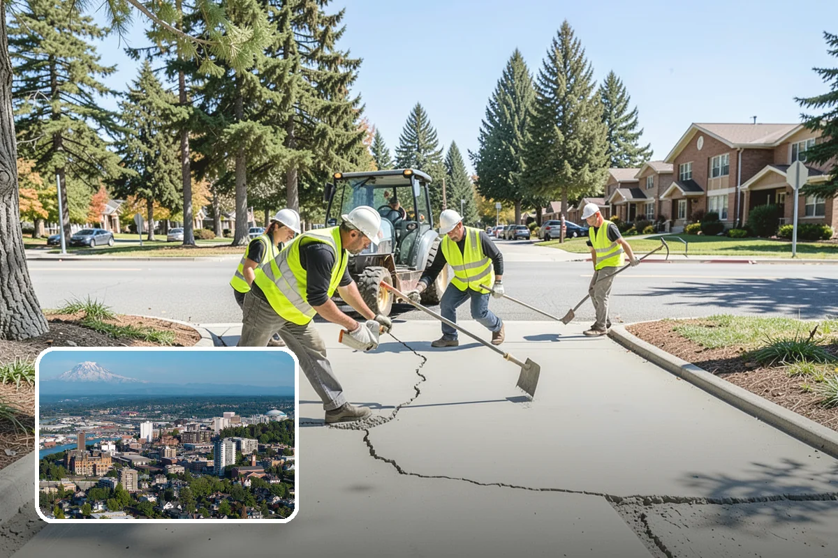 Gravel Road Grading in Tacoma, Pierce County, WA - Restores crown to shed water and reduce ruts